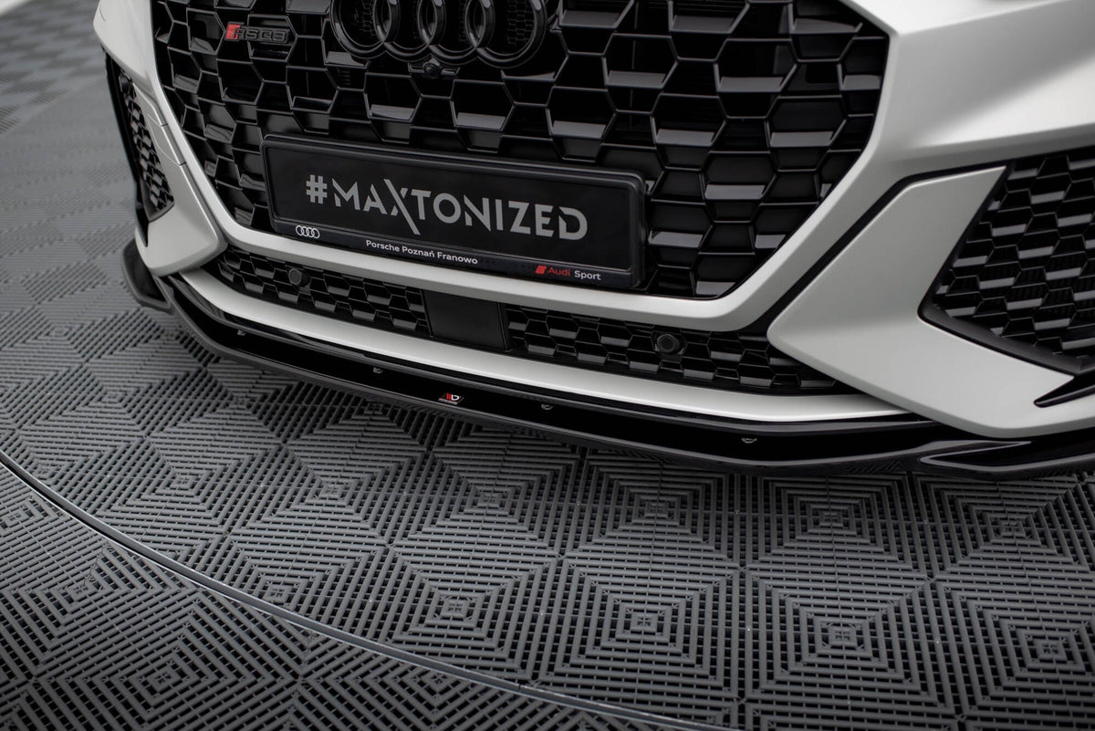 Splitter delantero V.2 para Audi RSQ3 Sportback / SUV F3