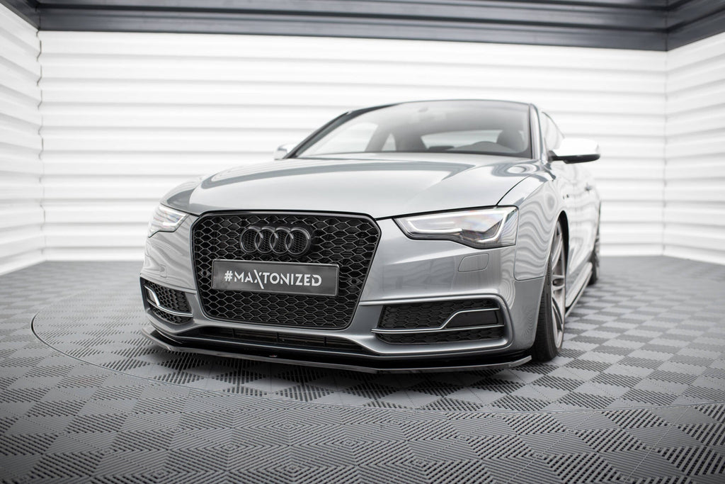 Splitter delantero V.2 para Audi S5 / A5 S-Line 8T Facelift