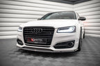Splitter delantero V.2 para Audi S8 D4 Facelift