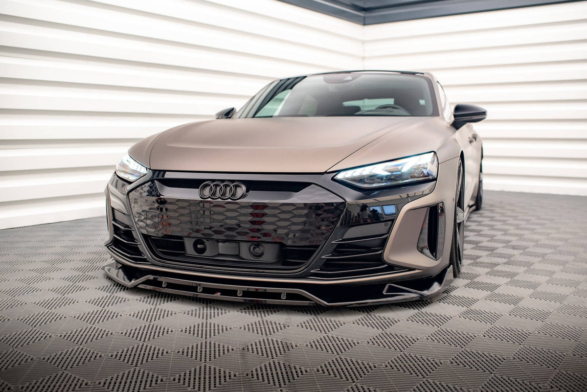 Splitter delantero V.2 para Audi e-Tron GT / RS GT Mk1
