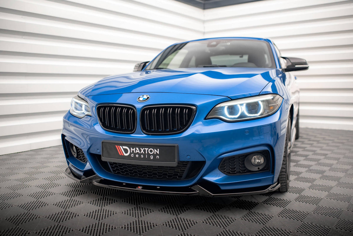 Splitter delantero V.2 para BMW 2 M-Pack F22