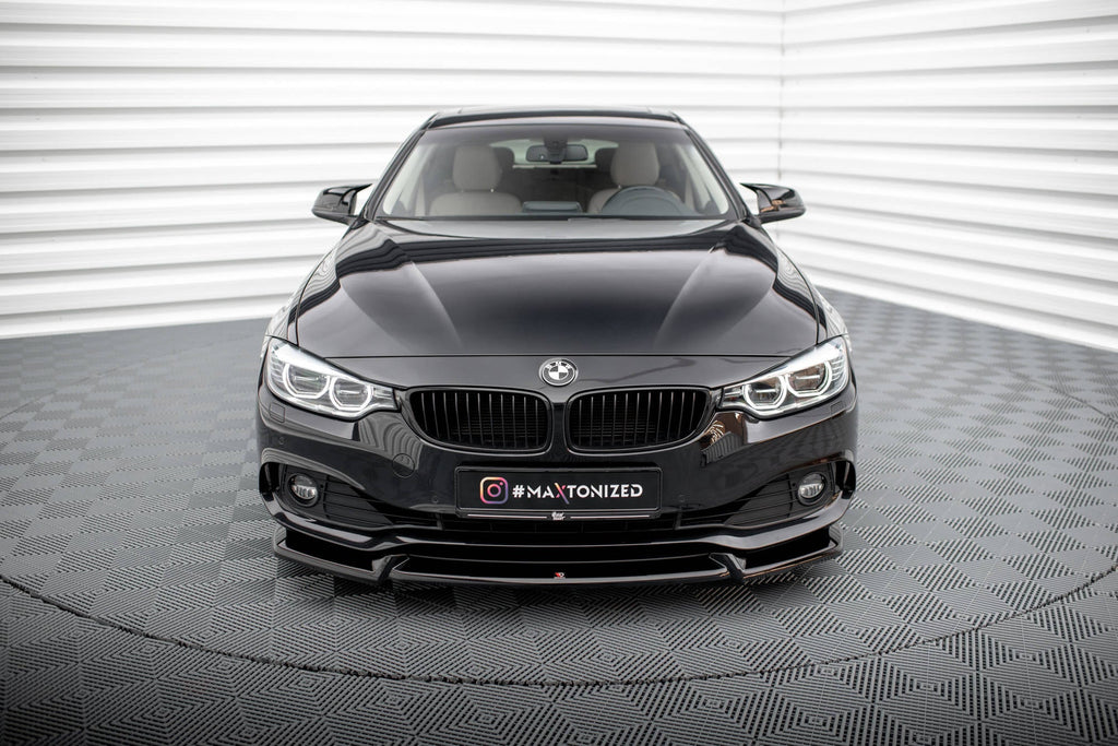 Splitter delantero V.2 para BMW 4 Coupe / Gran Coupe / Cabrio F32 / F36 / F33