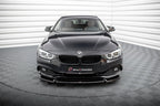 Splitter delantero V.2 para BMW 4 Coupe / Gran Coupe / Cabrio F32 / F36 / F33