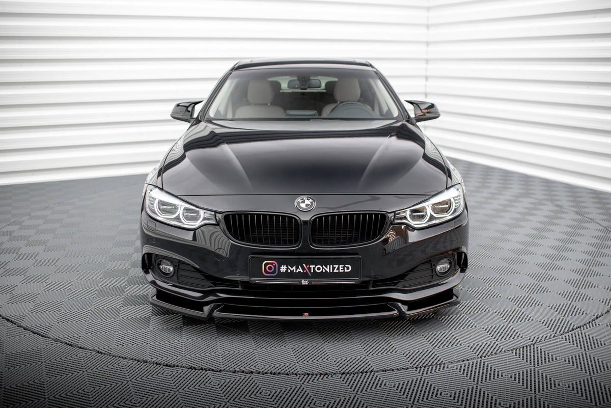 Splitter delantero V.2 para BMW 4 Coupe / Gran Coupe / Cabrio F32 / F36 / F33