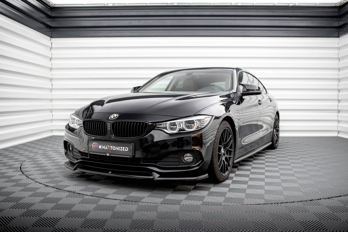 Splitter delantero V.2 para BMW 4 Coupe / Gran Coupe / Cabrio F32 / F36 / F33