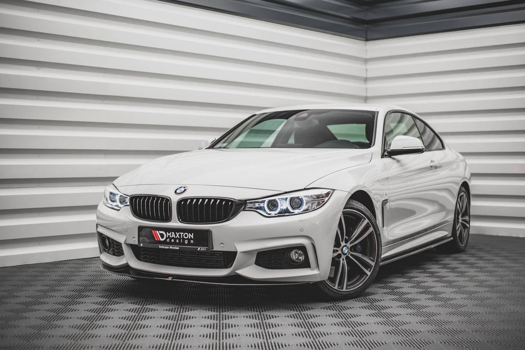Splitter delantero V.2 para BMW 4 Coupe / Gran Coupe / Cabrio M-Pack F32 / F36 / F33