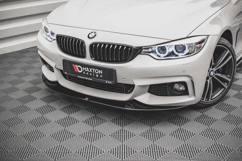 Splitter delantero V.2 para BMW 4 Coupe / Gran Coupe / Cabrio M-Pack F32 / F36 / F33
