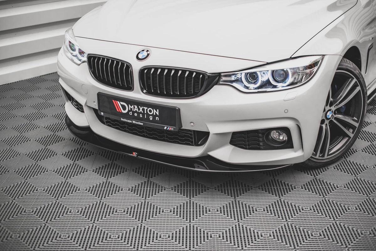 Splitter delantero V.2 para BMW 4 Coupe / Gran Coupe / Cabrio M-Pack F32 / F36 / F33