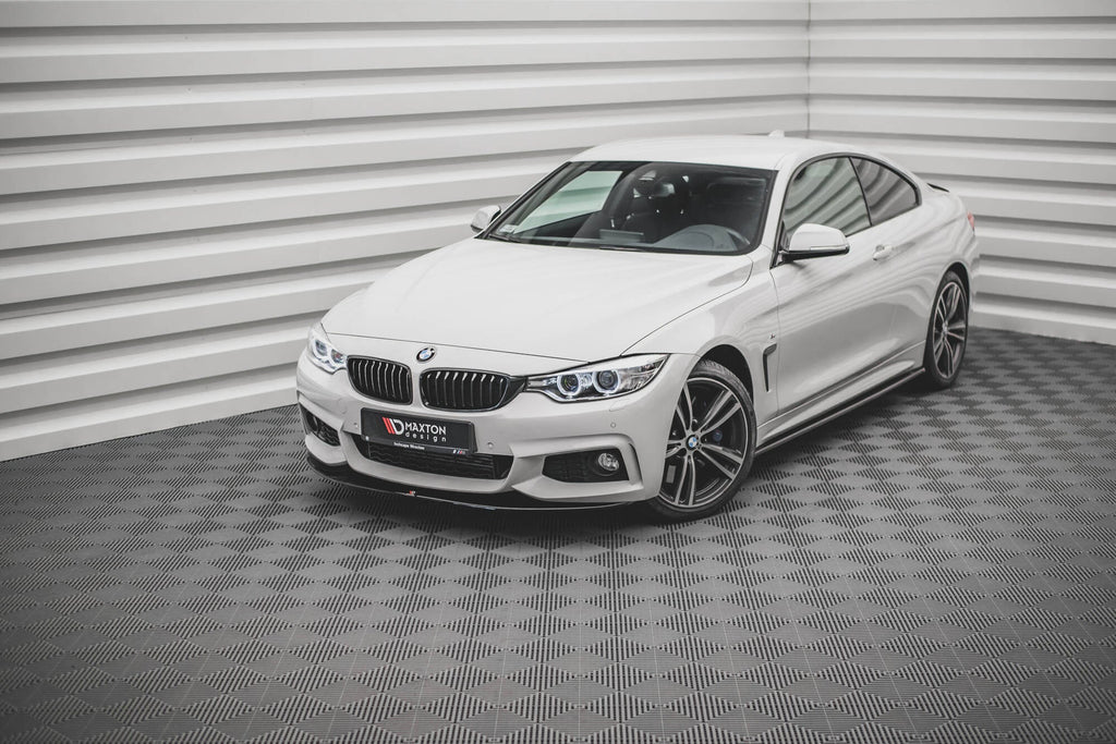 Splitter delantero V.2 para BMW 4 Coupe / Gran Coupe / Cabrio M-Pack F32 / F36 / F33