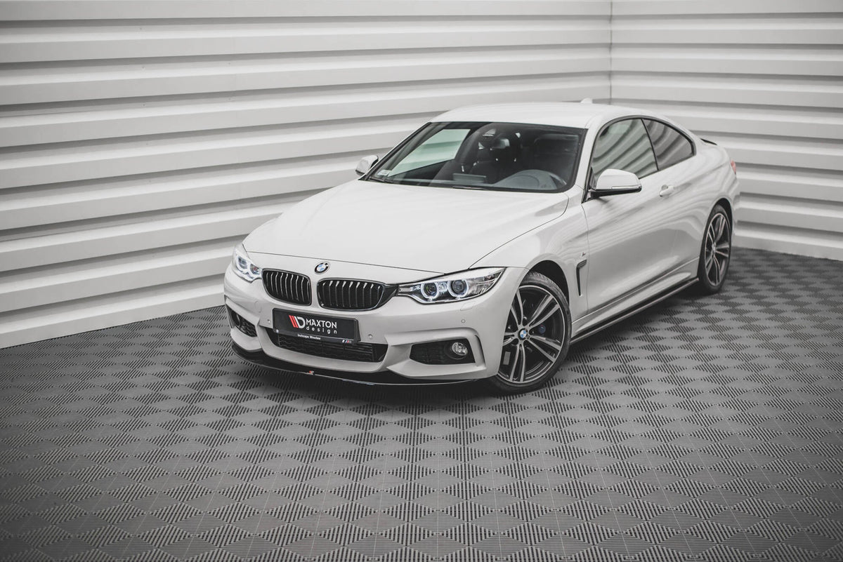 Splitter delantero V.2 para BMW 4 Coupe / Gran Coupe / Cabrio M-Pack F32 / F36 / F33