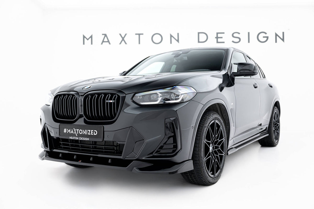 Splitter delantero V.2 para BMW X4 M-Pack G02 Facelift