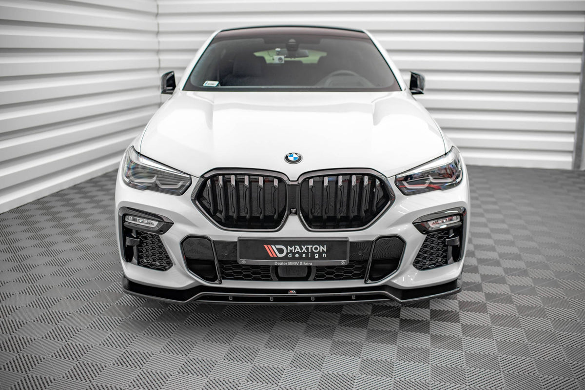 Splitter delantero V.2 para BMW X6 M-Pack G06