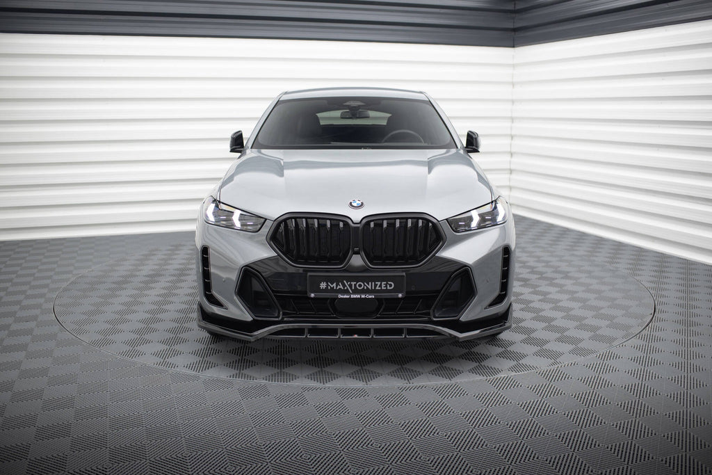 Splitter delantero V.2 para BMW X6 M-Pack G06 Facelift