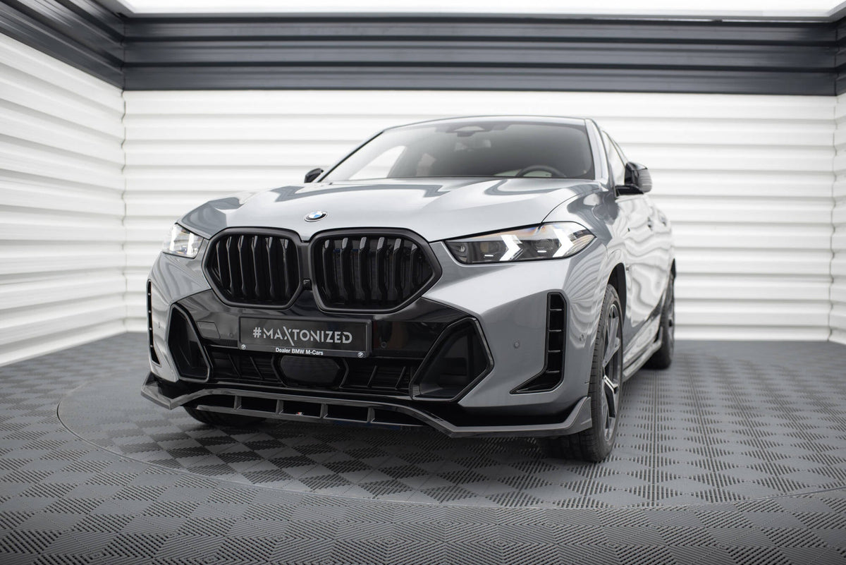 Splitter delantero V.2 para BMW X6 M-Pack G06 Facelift
