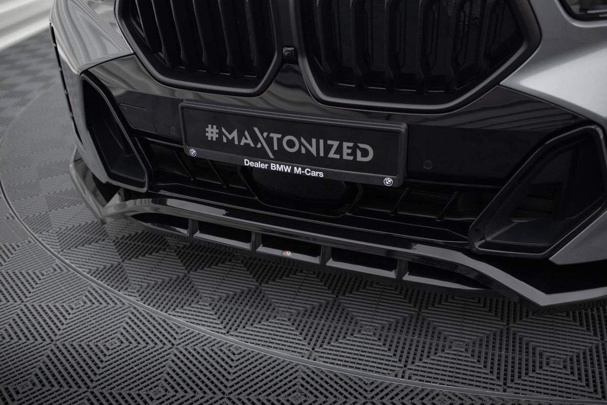 Splitter delantero V.2 para BMW X6 M-Pack G06 Facelift