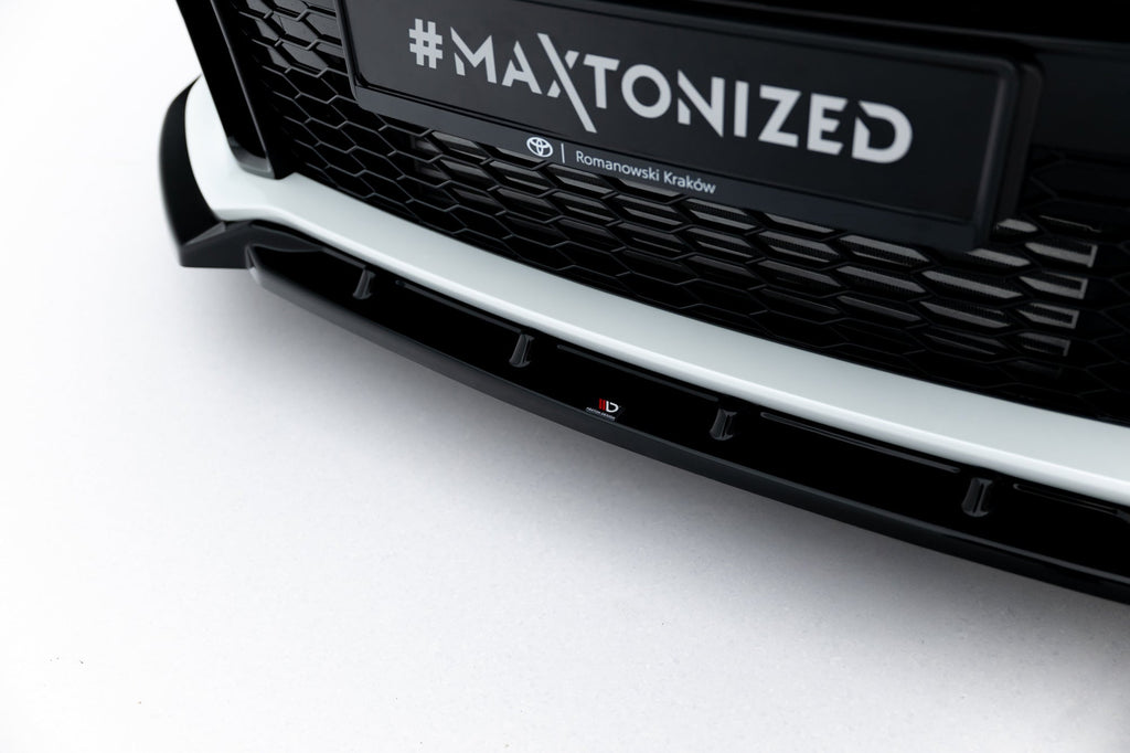Splitter delantero V.2 + flaps para Toyota GR Yaris Mk4