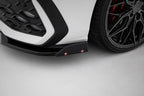 Splitter delantero V.2 + flaps para Volkswagen Golf GTI / GTE / R-Line Mk8 Facelift