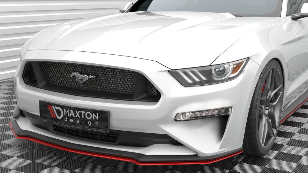 Splitter delantero V.2 para Ford Mustang Mk6 Facelift
