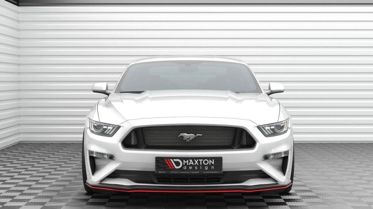 Splitter delantero V.2 para Ford Mustang Mk6 Facelift