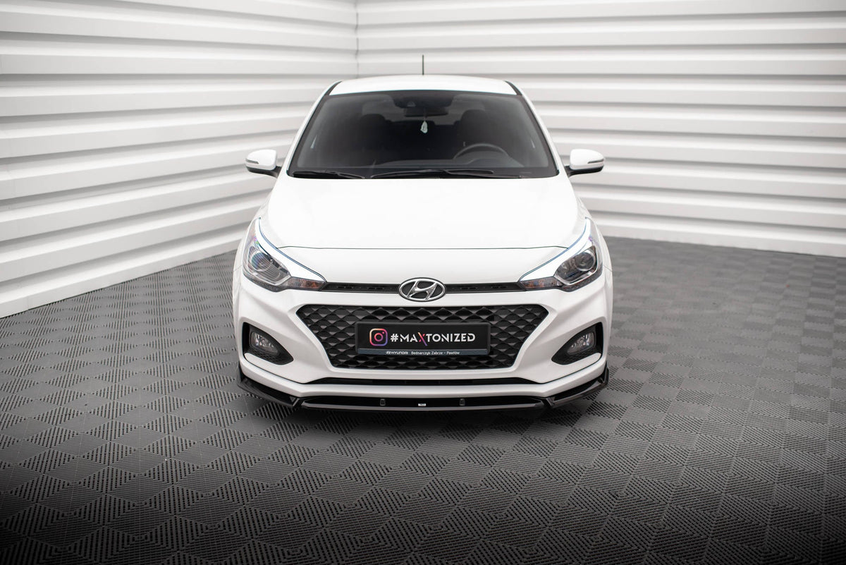 Splitter delantero V.2 para Hyundai I20 Mk2 Facelift