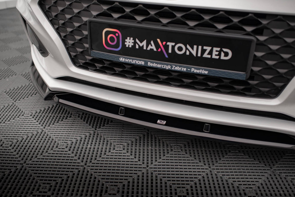 Splitter delantero V.2 para Hyundai I20 Mk2 Facelift