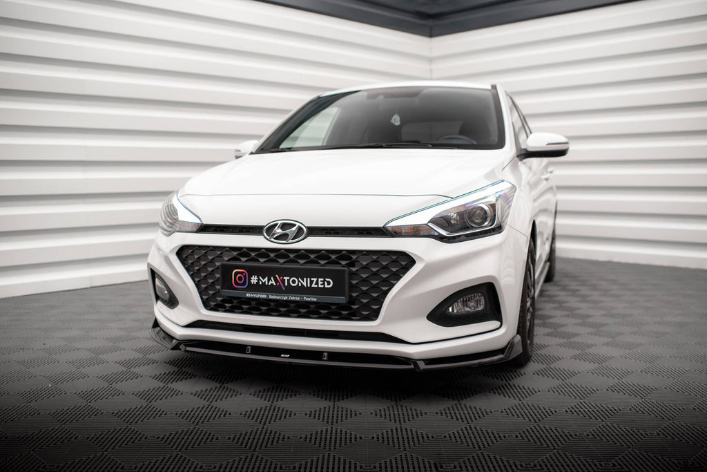 Splitter delantero V.2 para Hyundai I20 Mk2 Facelift