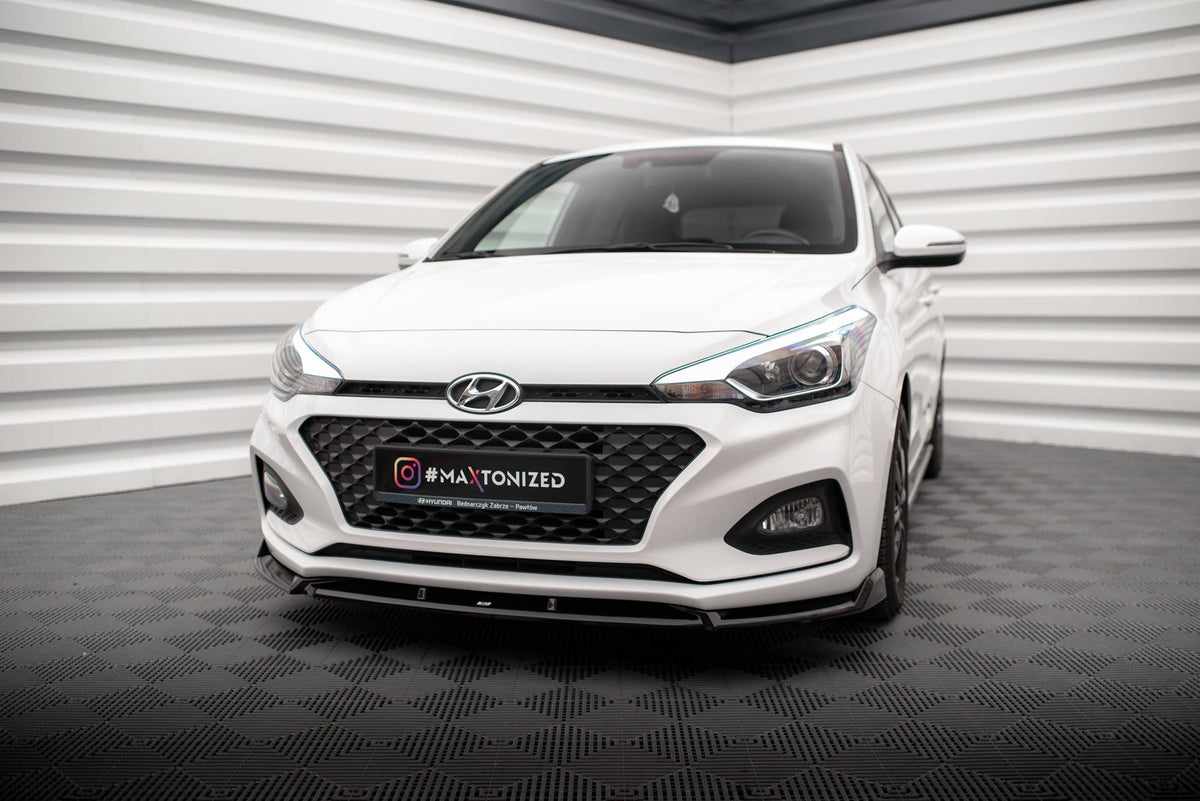 Splitter delantero V.2 para Hyundai I20 Mk2 Facelift
