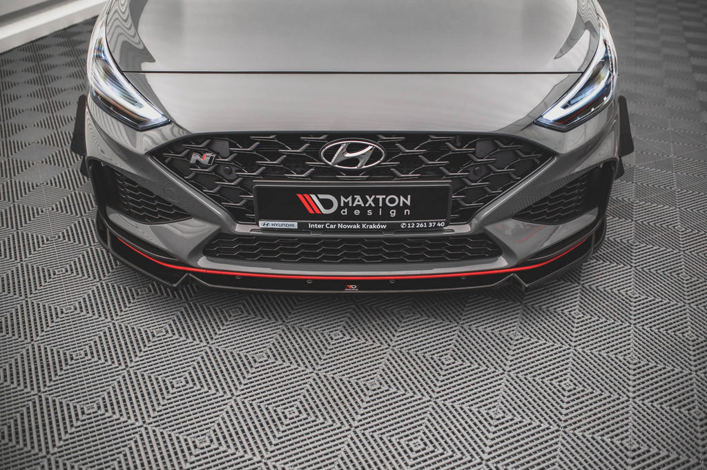 Splitter delantero V.2 para Hyundai I30 N / I30 N-Line Hatchback/Fastback Mk3 Facelift