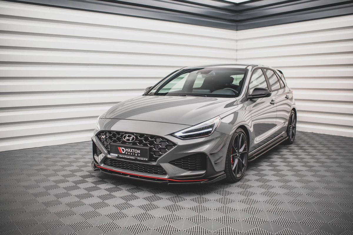 Splitter delantero V.2 para Hyundai I30 N / I30 N-Line Hatchback/Fastback Mk3 Facelift