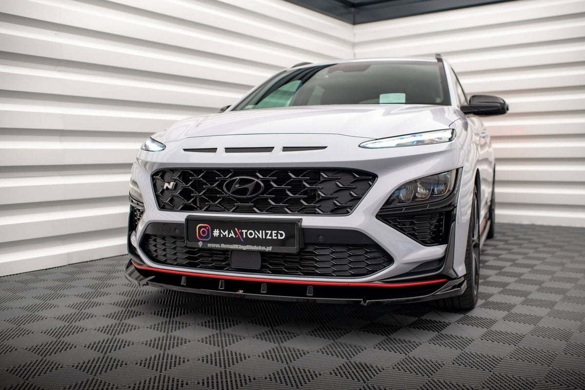 Splitter delantero V.2 para Hyundai Kona N Mk1