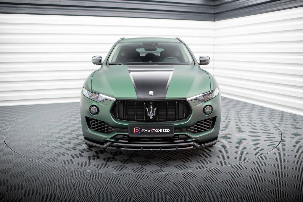 Splitter delantero V.2 para Maserati Levante Mk1