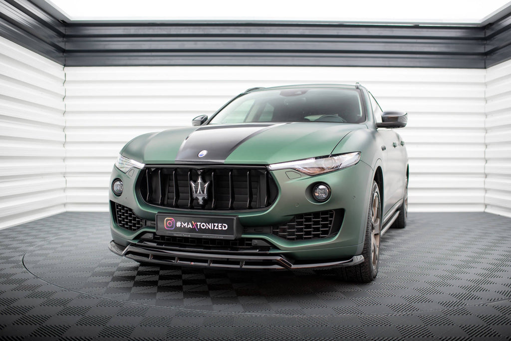 Splitter delantero V.2 para Maserati Levante Mk1