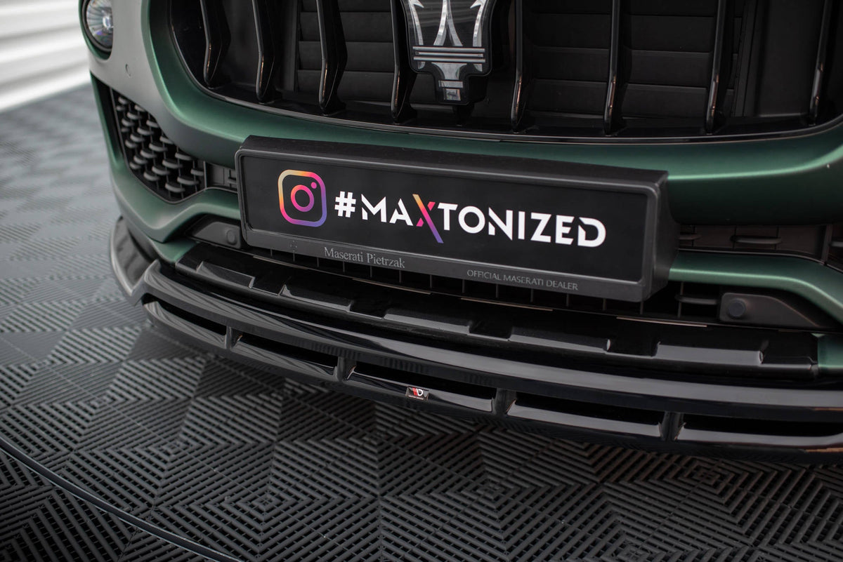 Splitter delantero V.2 para Maserati Levante Mk1