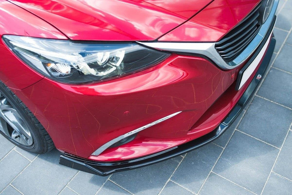 Splitter delantero V.2 para Mazda 6 GJ (Mk3) Facelift