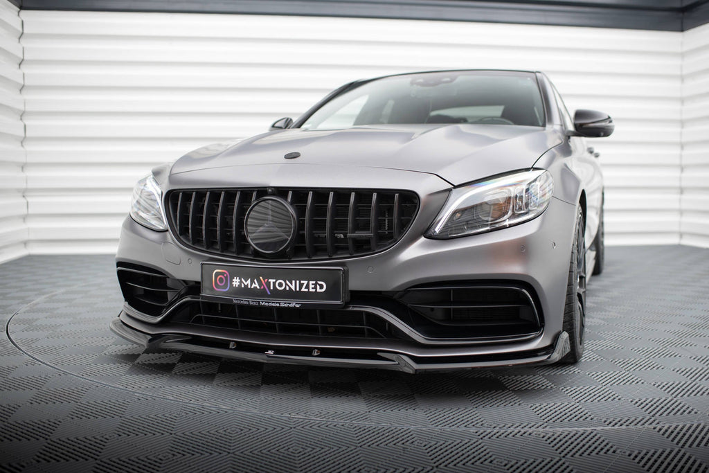 Splitter delantero V.2 para Mercedes-AMG C63 Sedan / Estate W205 Facelift