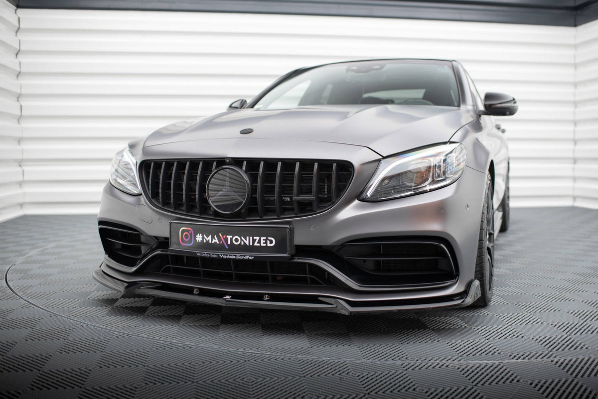 Splitter delantero V.2 para Mercedes-AMG C63 Sedan / Estate W205 Facelift