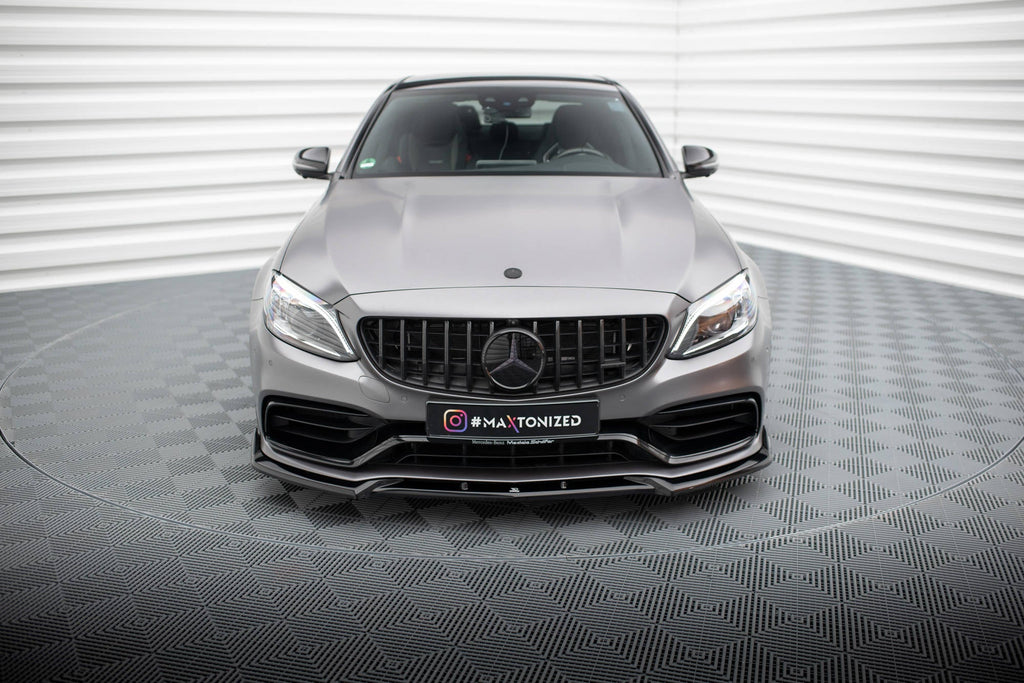 Splitter delantero V.2 para Mercedes-AMG C63 Sedan / Estate W205 Facelift