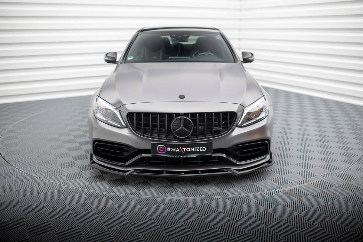 Splitter delantero V.2 para Mercedes-AMG C63 Sedan / Estate W205 Facelift
