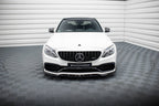 Splitter delantero V.2 para Mercedes-AMG C63 Sedan / Estate W205 / S205