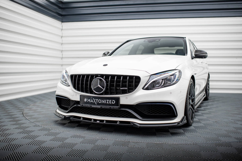 Splitter delantero V.2 para Mercedes-AMG C63 Sedan / Estate W205 / S205