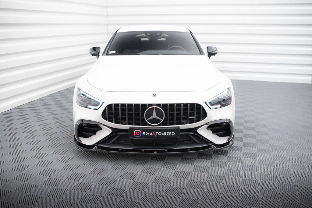 Splitter delantero V.2 para Mercedes-AMG GT 43 4 Door Coupe V8 Styling Package X290