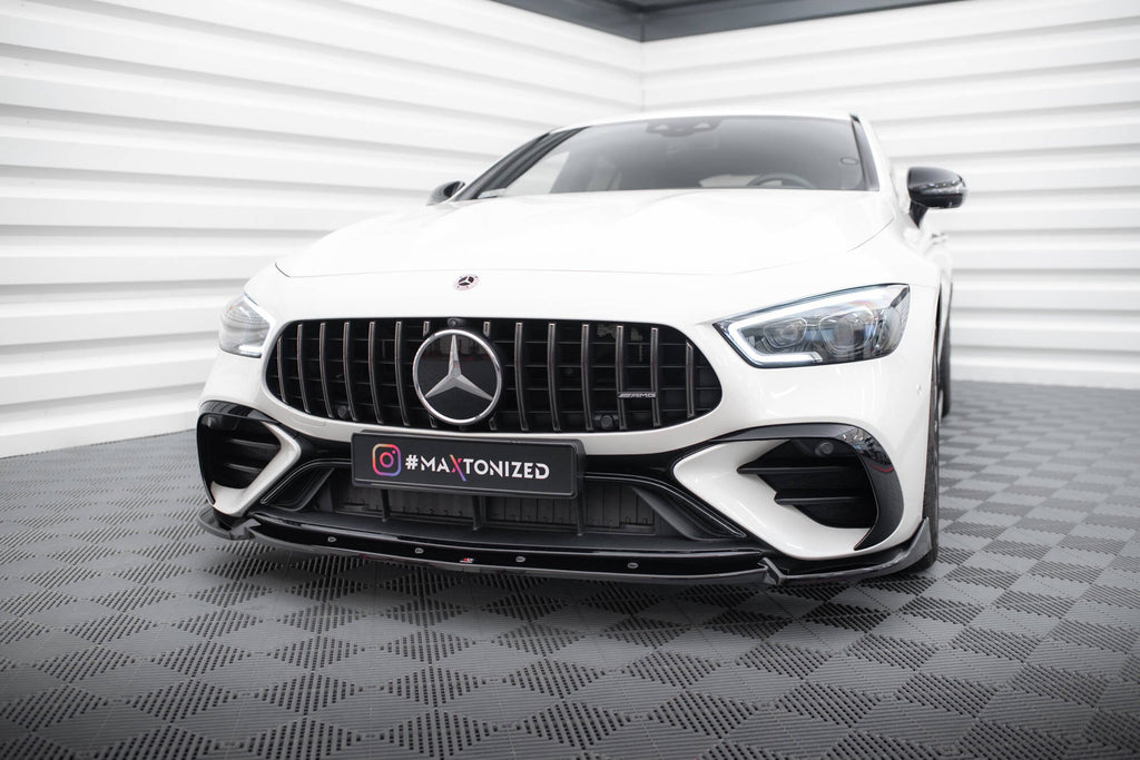 Splitter delantero V.2 para Mercedes-AMG GT 43 4 Door Coupe V8 Styling Package X290
