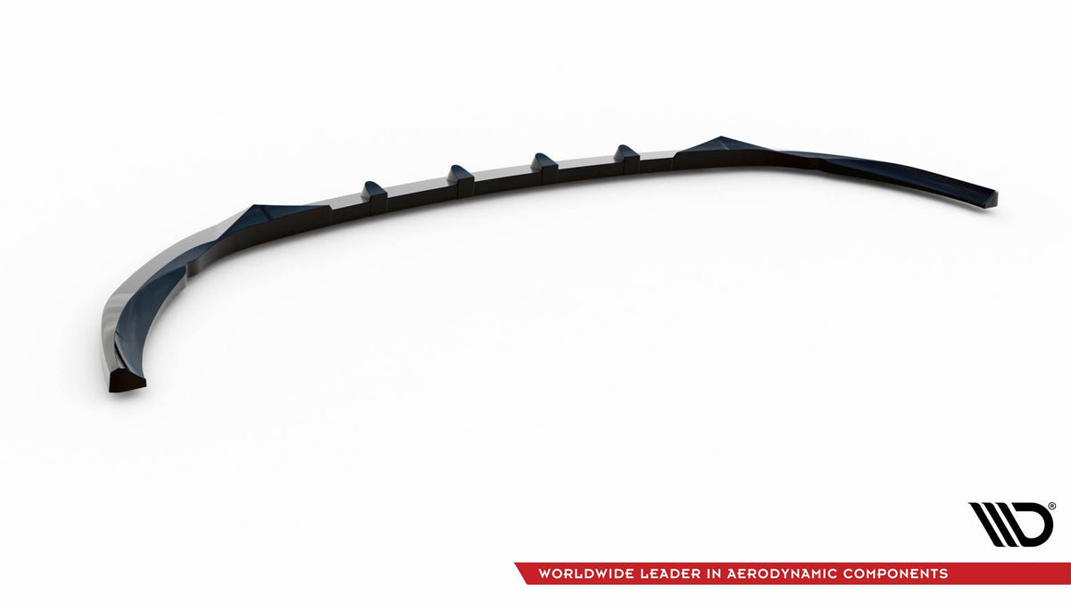 Splitter delantero V.2 para Mercedes-Benz C AMG Line Sedan / Coupe / Estate W205 / C205 / S205 Facelift