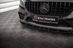 Splitter delantero V.2 para Mercedes-Benz C AMG Line Sedan / Coupe / Estate W205 / C205 / S205 Facelift