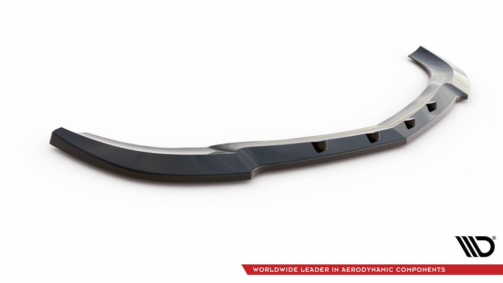 Splitter delantero V.2 para Mercedes-Benz C Coupe / Sedan / Estate AMG-Line C204 / W204 Facelift / S204 Facelift