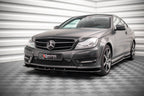 Splitter delantero V.2 para Mercedes-Benz C Coupe / Sedan / Estate AMG-Line C204 / W204 Facelift / S204 Facelift