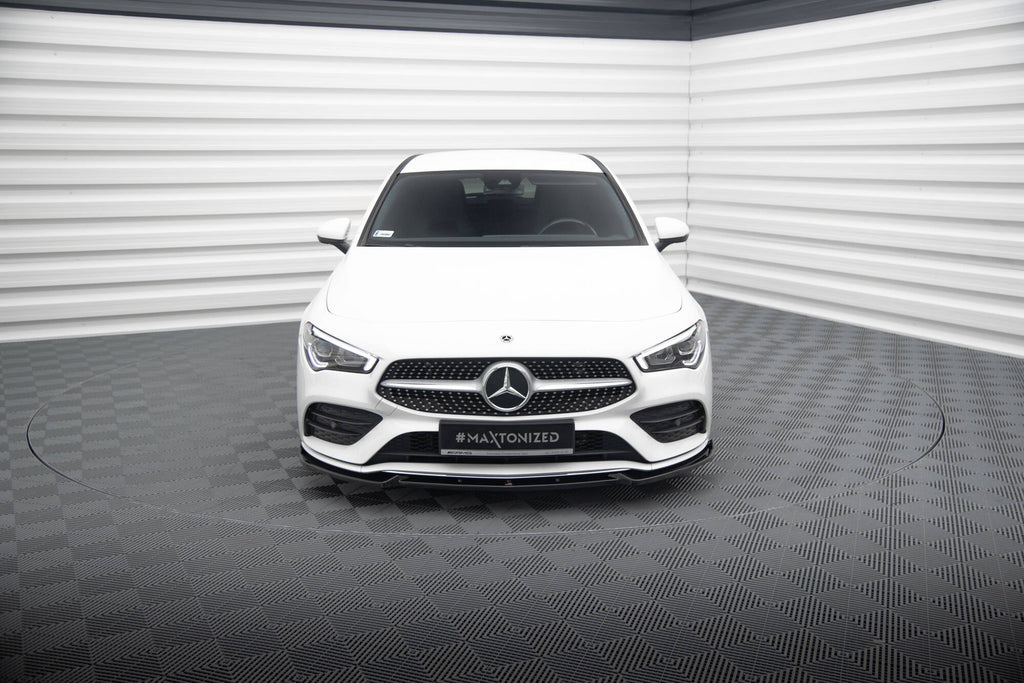 Splitter delantero V.2 para Mercedes-Benz CLA A35 AMG / AMG-Line C118