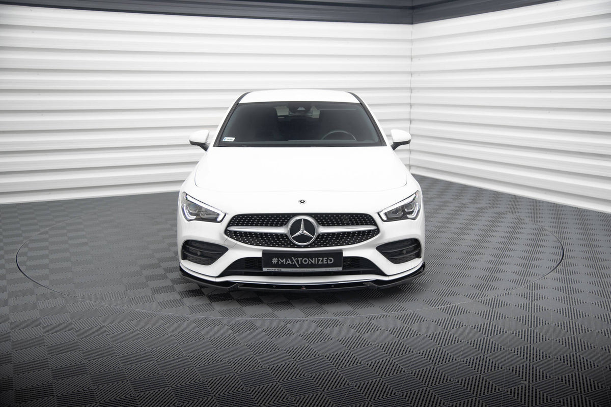 Splitter delantero V.2 para Mercedes-Benz CLA A35 AMG / AMG-Line C118