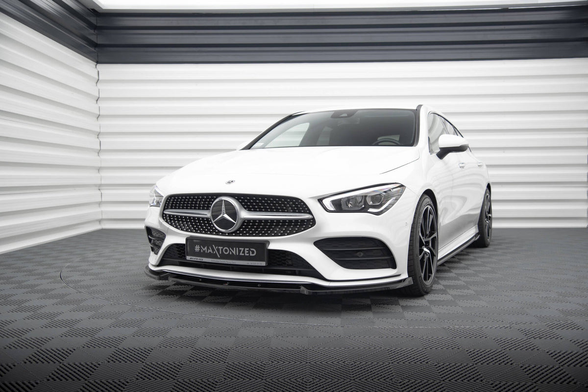 Splitter delantero V.2 para Mercedes-Benz CLA A35 AMG / AMG-Line C118