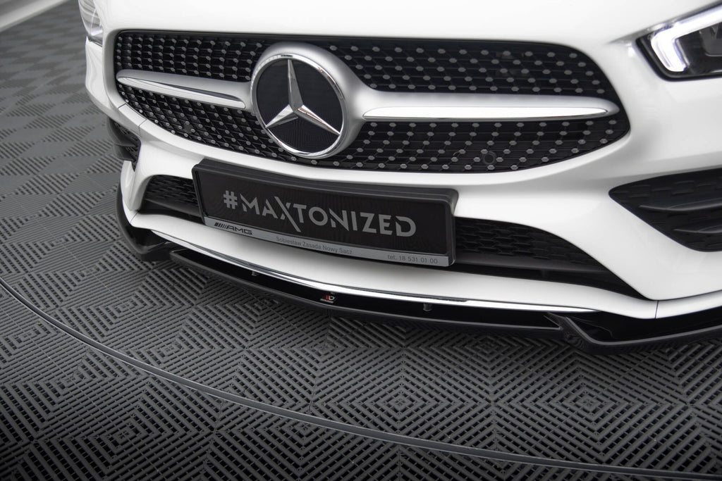 Splitter delantero V.2 para Mercedes-Benz CLA A35 AMG / AMG-Line C118